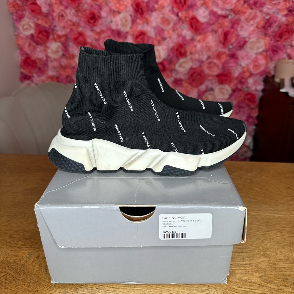 Balenciaga Neoprene Trainer sneaker size 38